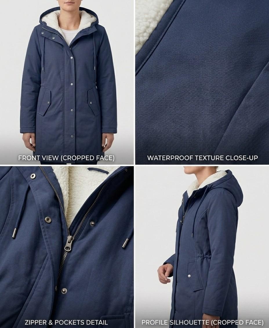 Amélie™ | Parka lungo impermeabile — Ultima modifica