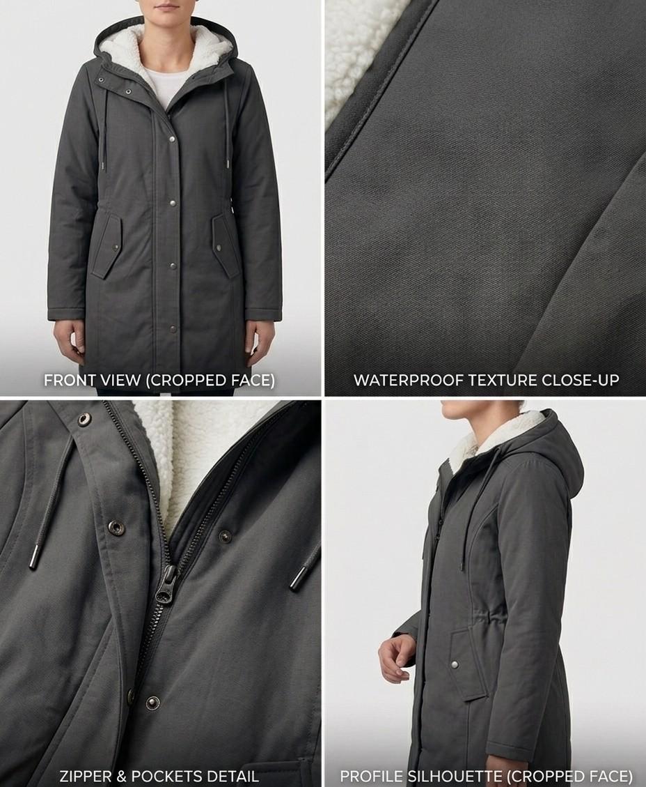 Amélie™ | Parka lungo impermeabile — Ultima modifica