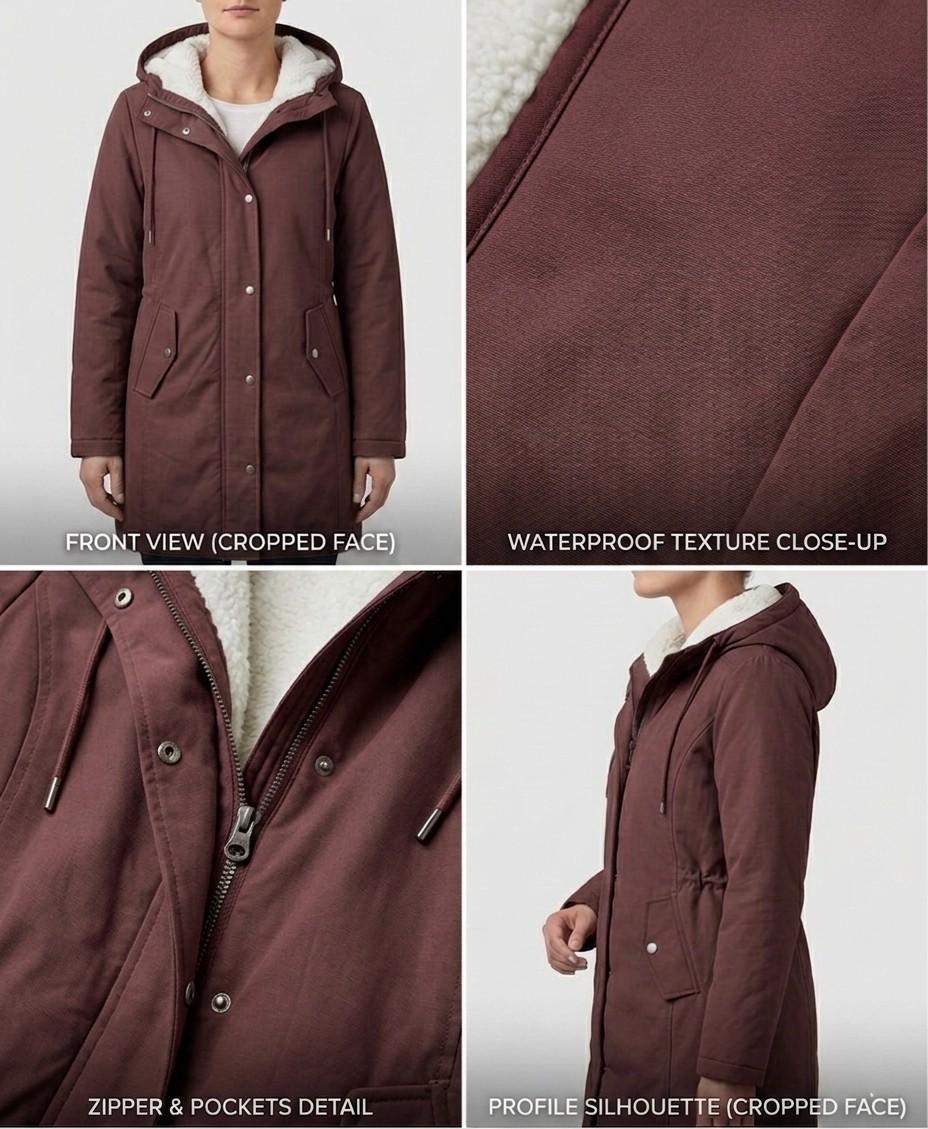 Amélie™ | Parka lungo impermeabile — Ultima modifica