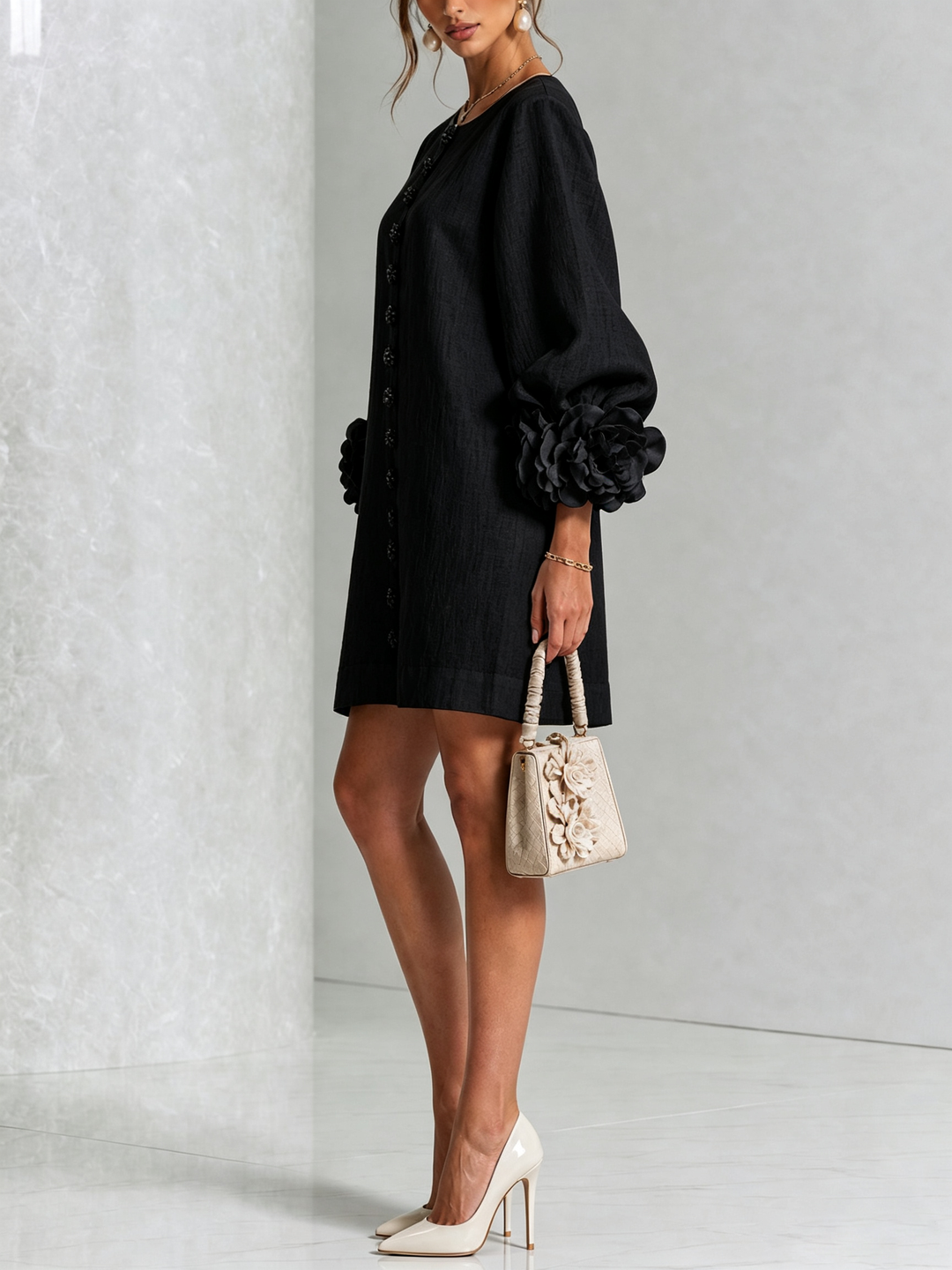 Firenze | Vestito chemisier floreale