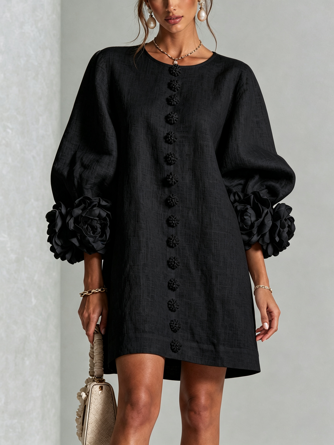 Firenze | Vestito chemisier floreale