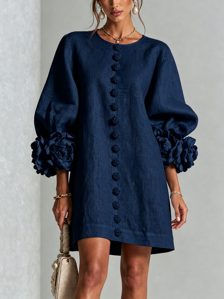 Firenze | Vestito chemisier floreale