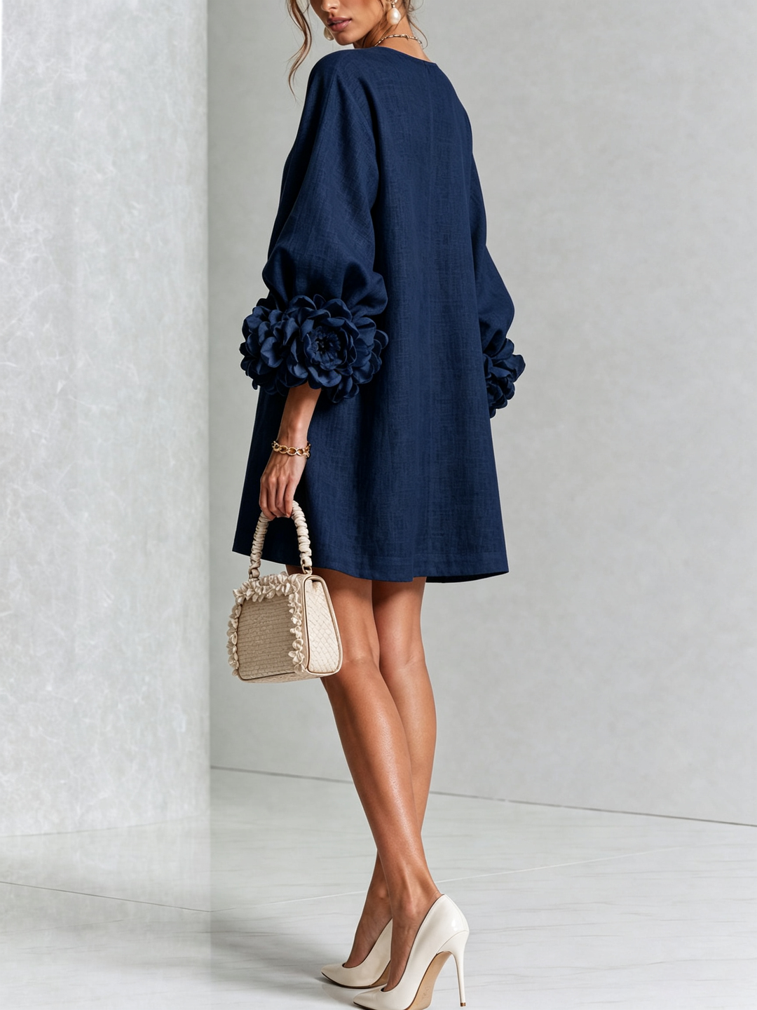 Firenze | Vestito chemisier floreale
