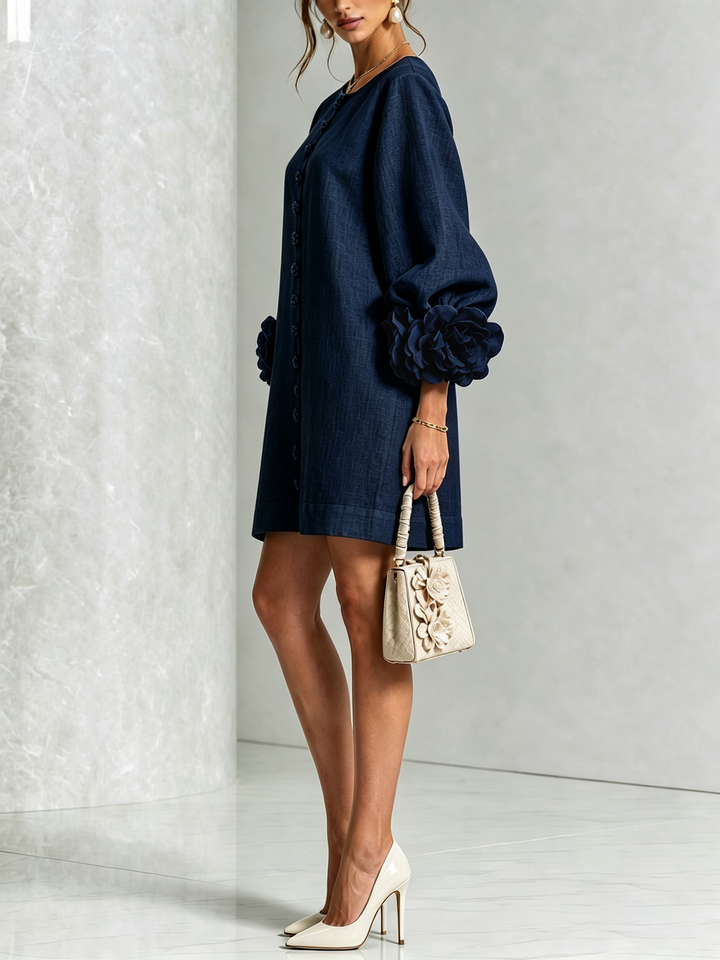 Firenze | Vestito chemisier floreale
