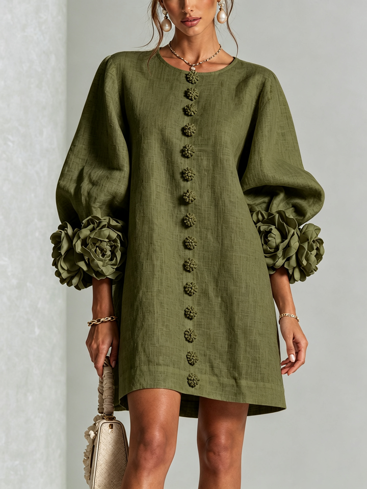 Firenze | Vestito chemisier floreale