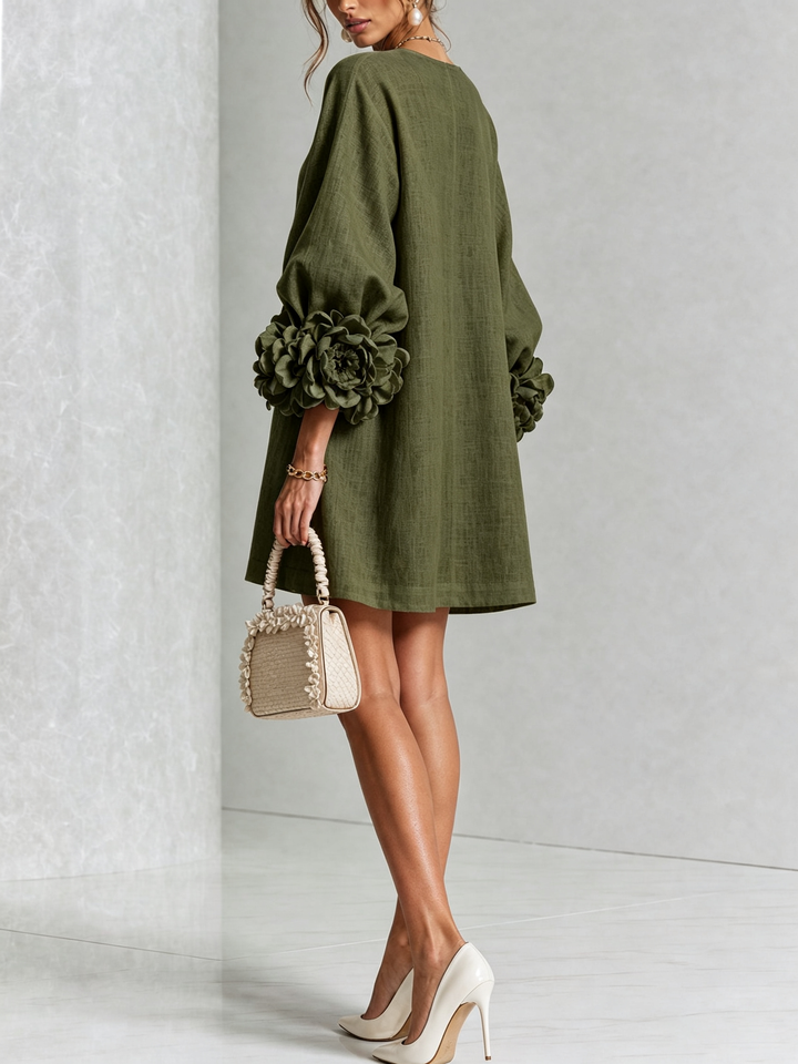 Firenze | Vestito chemisier floreale
