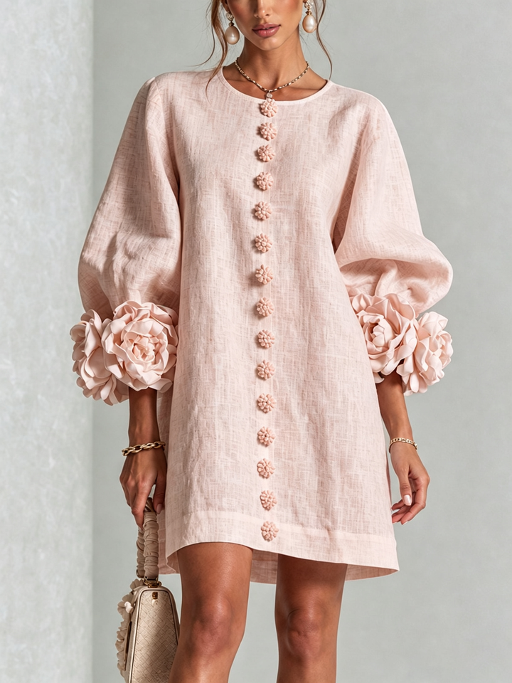 Firenze | Vestito chemisier floreale
