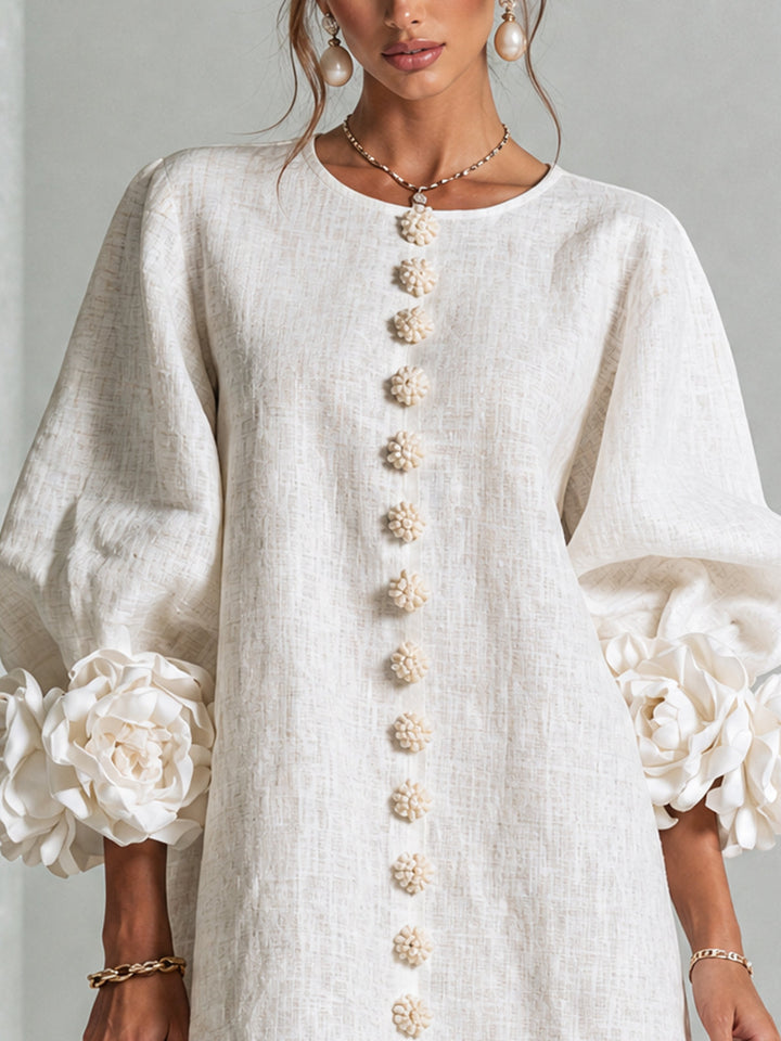 Firenze | Vestito chemisier floreale