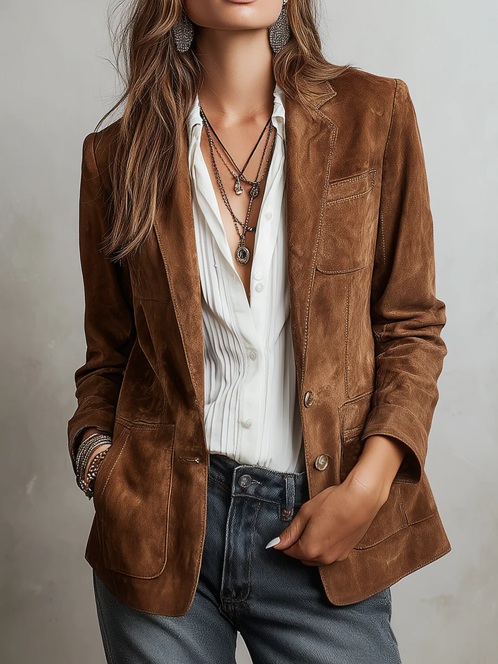 Cristina - Vintage Blazer Braun