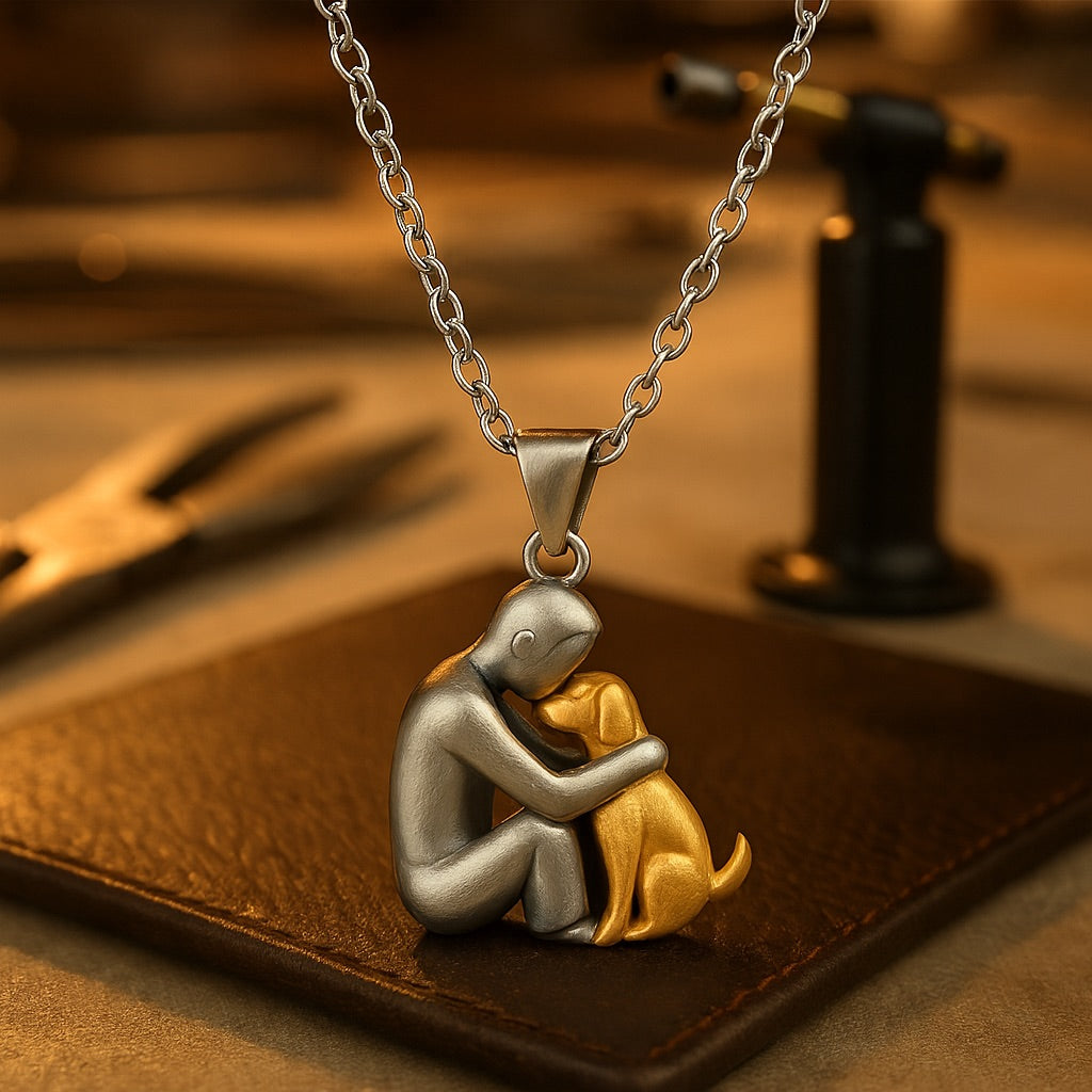 Collier avec chien – Un souvenir impérissable