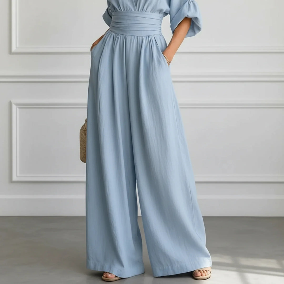 Clara | Combinaison ample à col en V