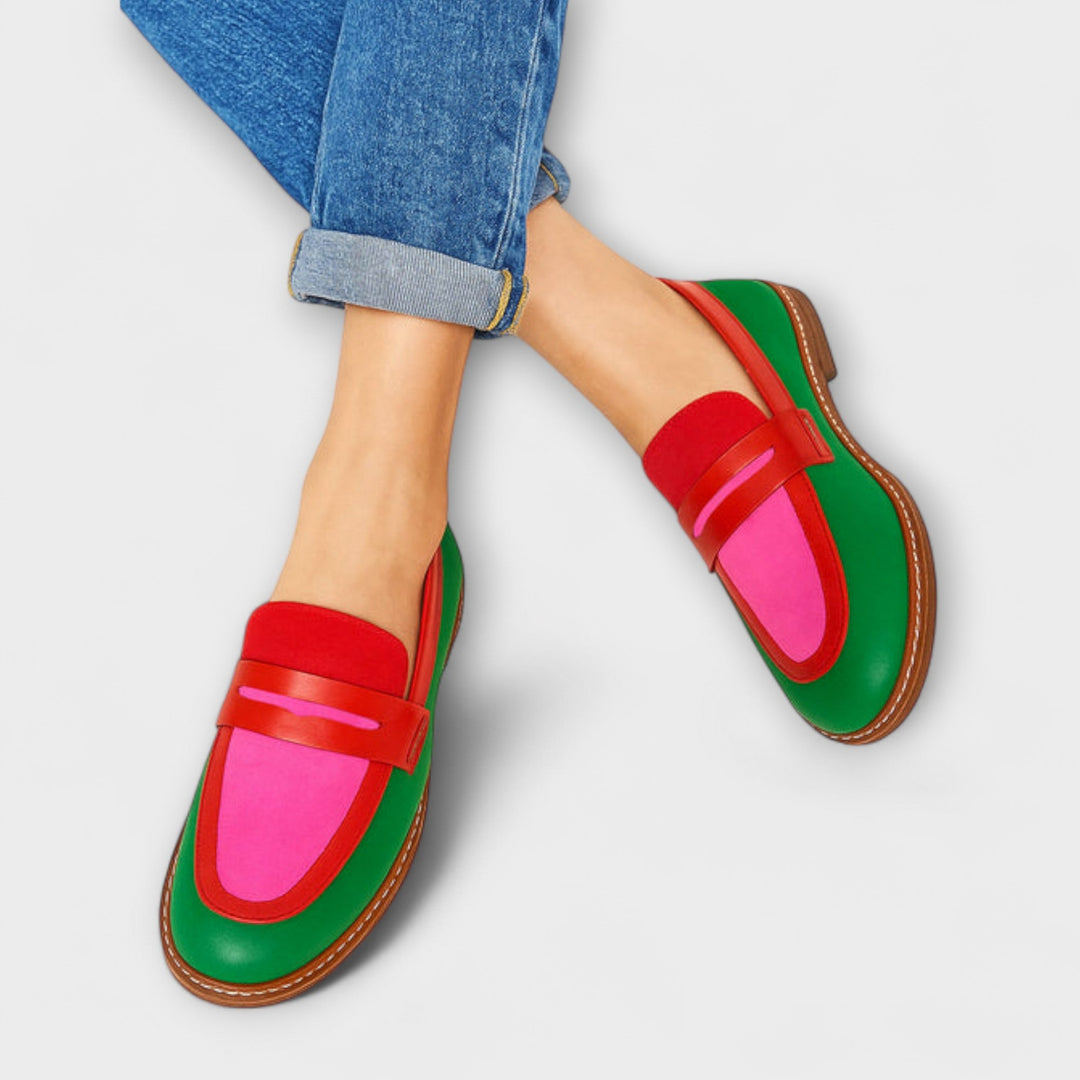 Nyla – Bunte Loafers im Casual-Stil