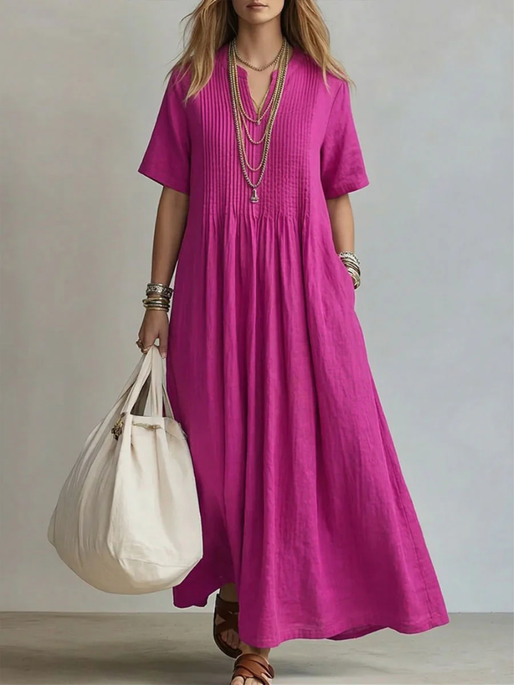 Diletta | Robe plissée modèle