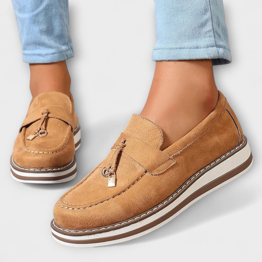 Halo – Mocassini casual con punta tonda