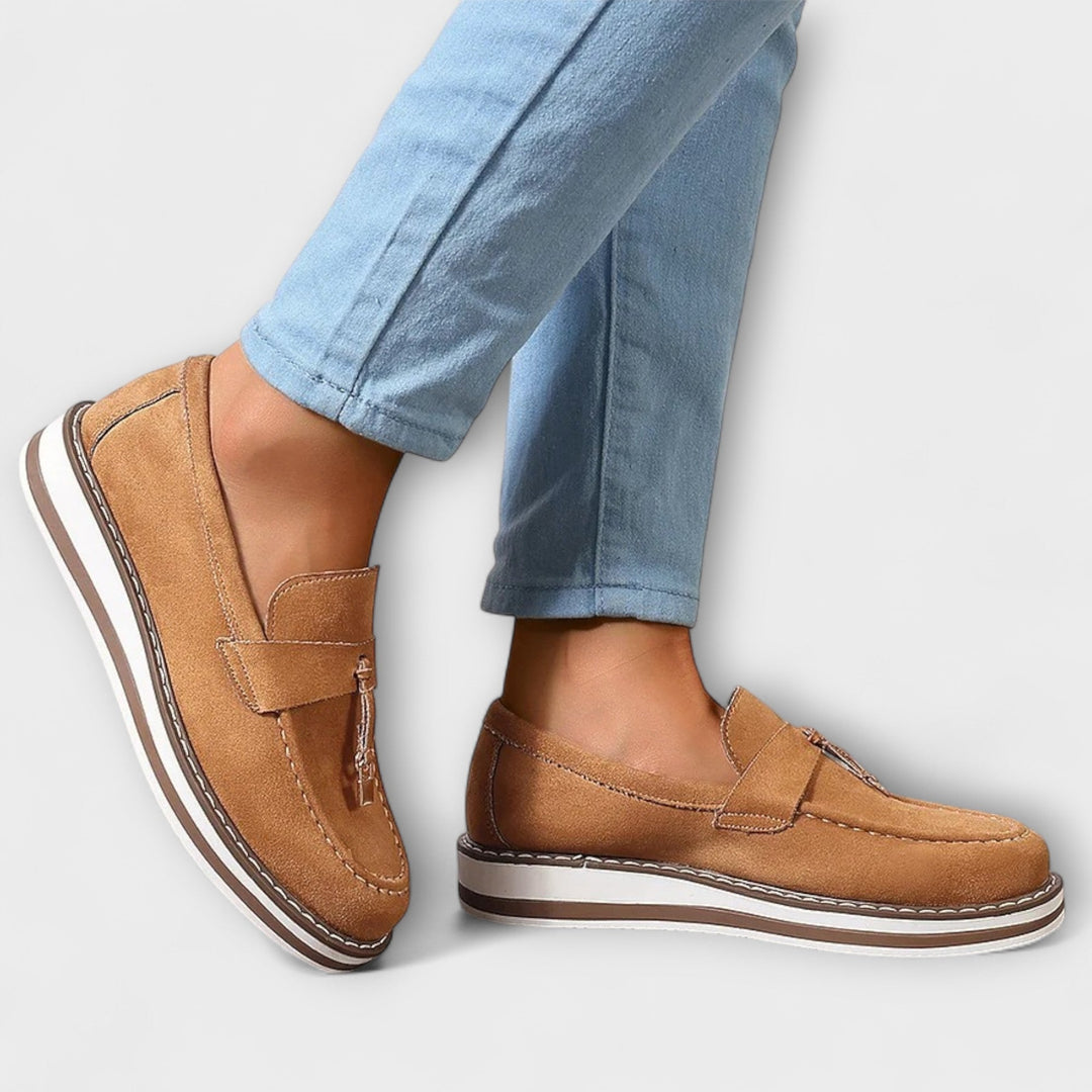 Halo – Mocassini casual con punta tonda