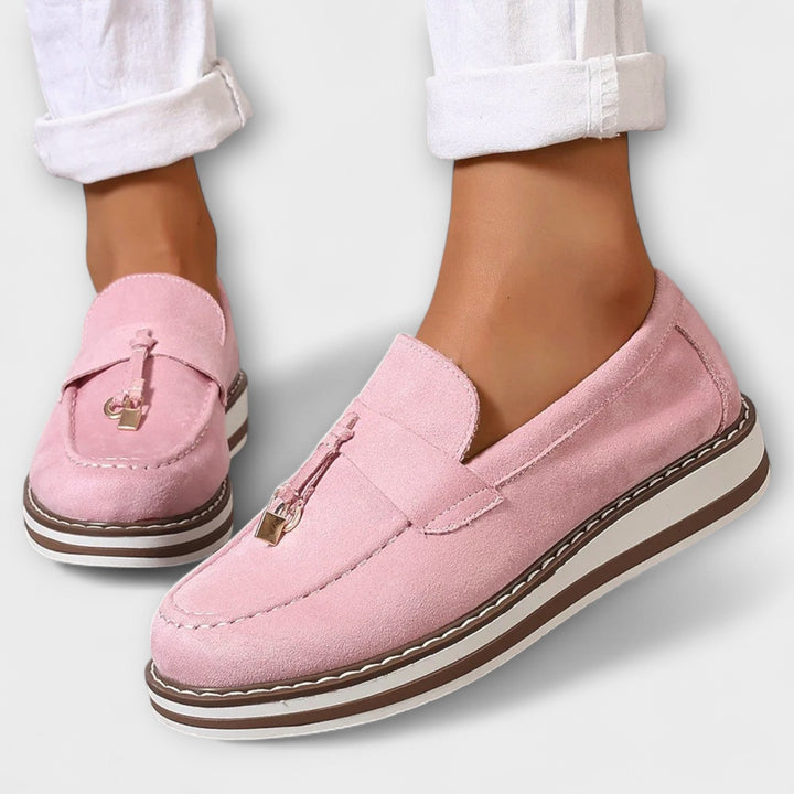 Halo – Mocassini casual con punta tonda