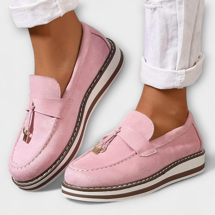 Halo – Mocassini casual con punta tonda