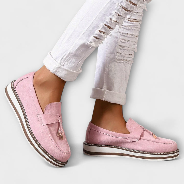 Halo – Mocassini casual con punta tonda
