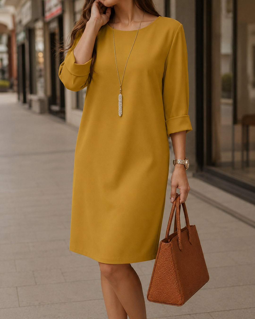 Odette | Robe midi gainante
