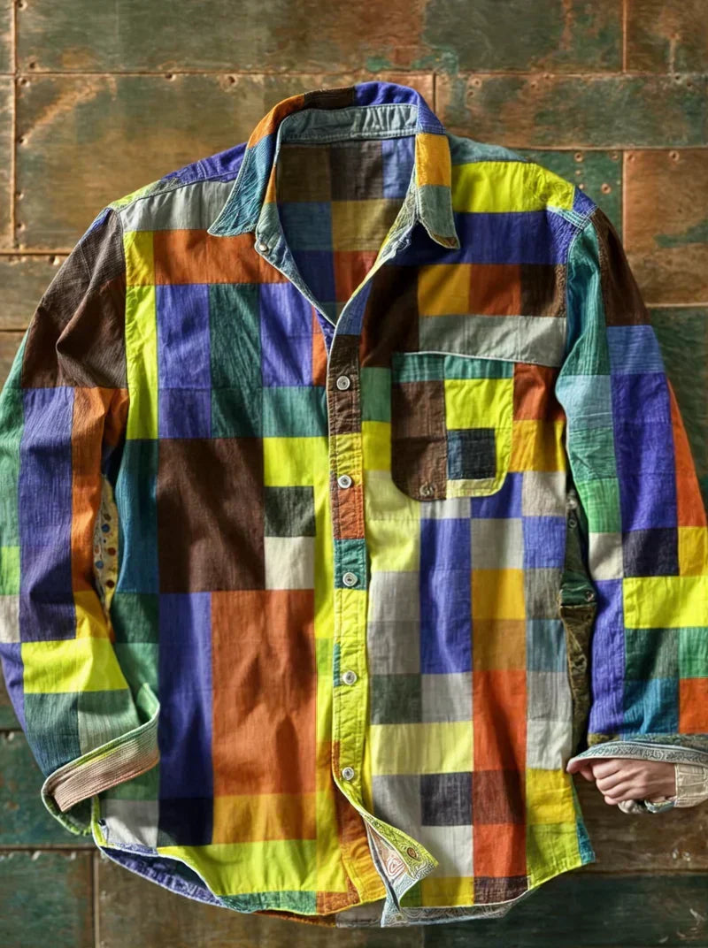 La chemise à patchwork Russel — Statement