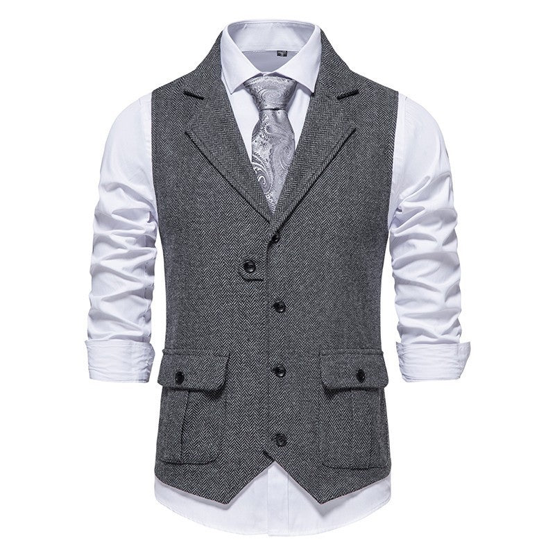 Élégant gilet vintage