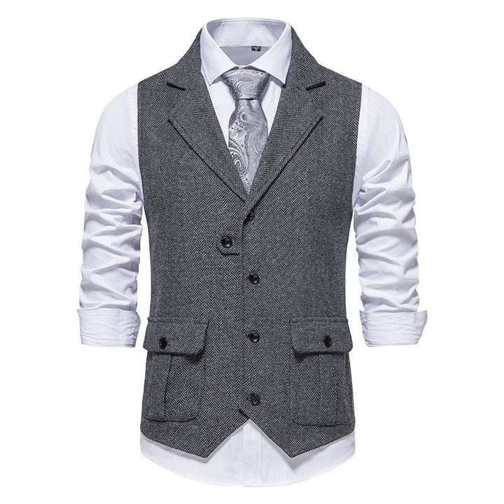 Élégant gilet vintage