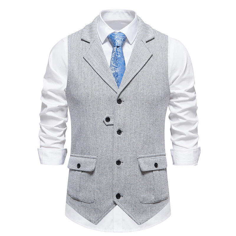 Élégant gilet vintage