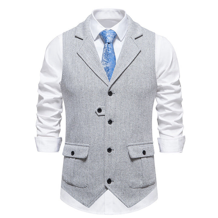 Élégant gilet vintage