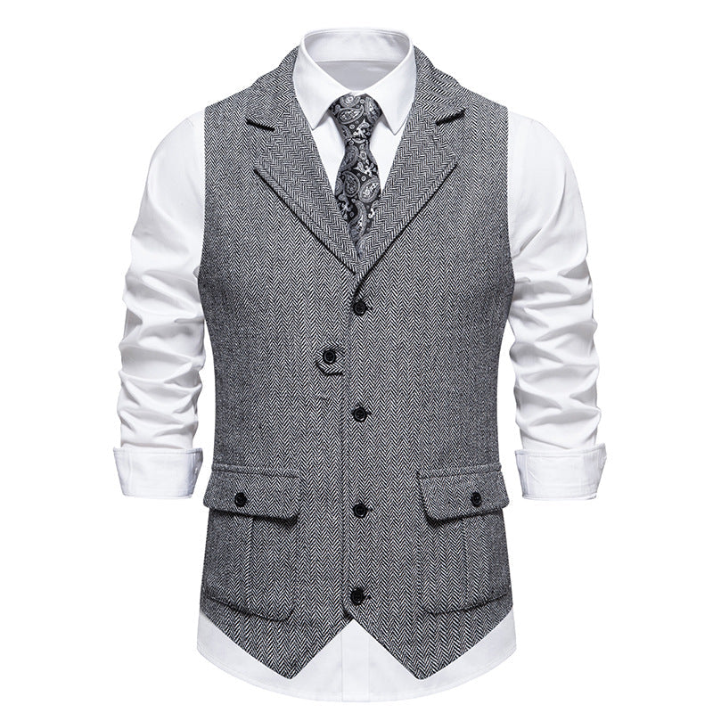 Élégant gilet vintage