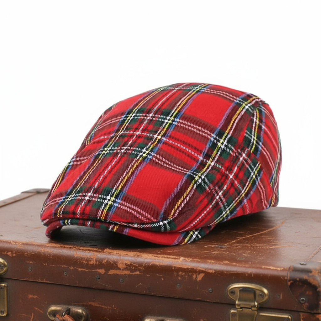 Tartan Baumwoll Ivy Cap