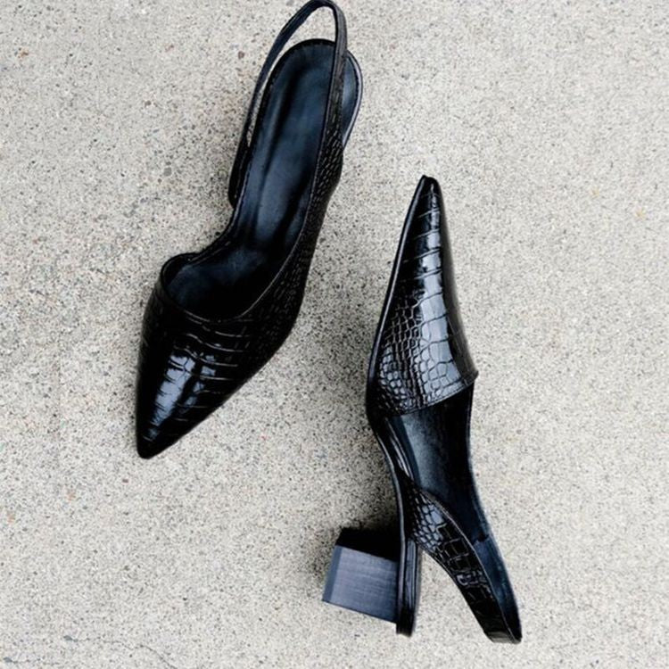 Graziella | Chaussures à talons et bout large