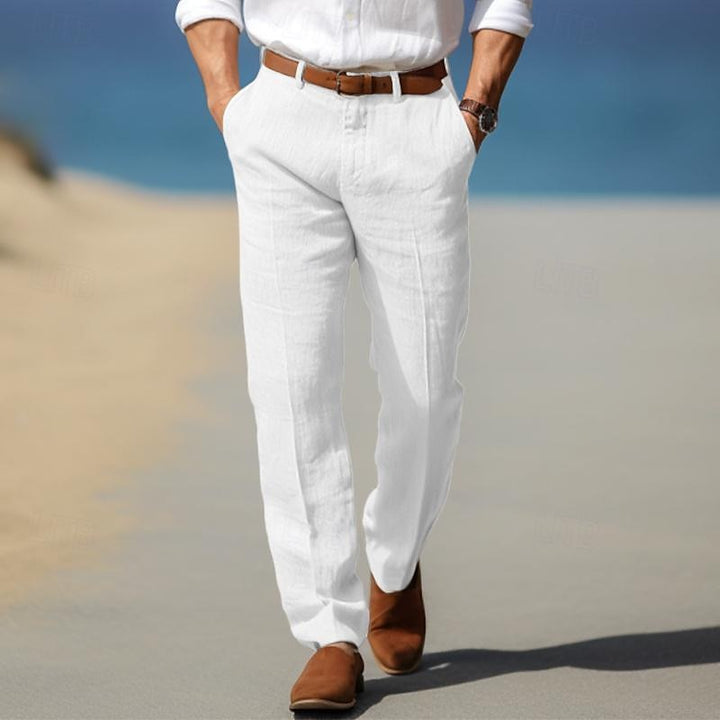 Elegante Leinenhosen
