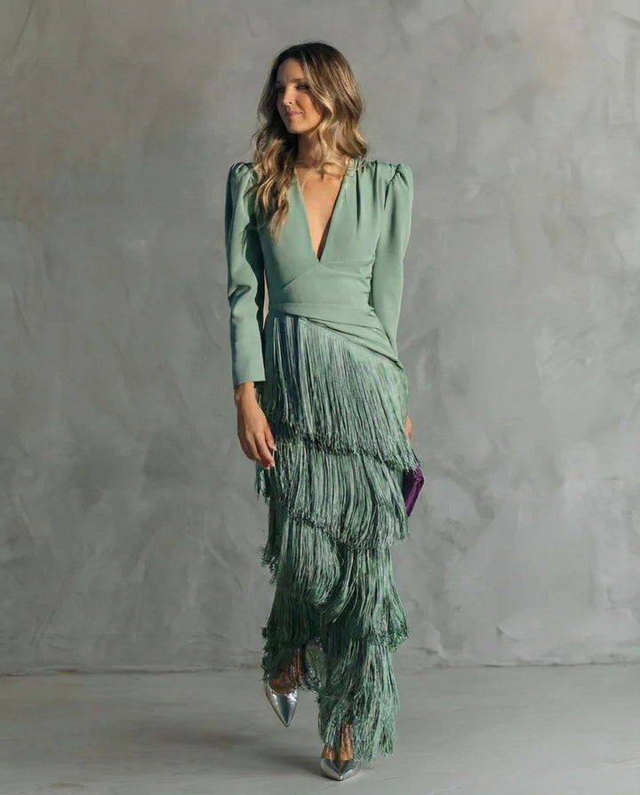 Clara™ | Elegante abito da invitata al matrimonio