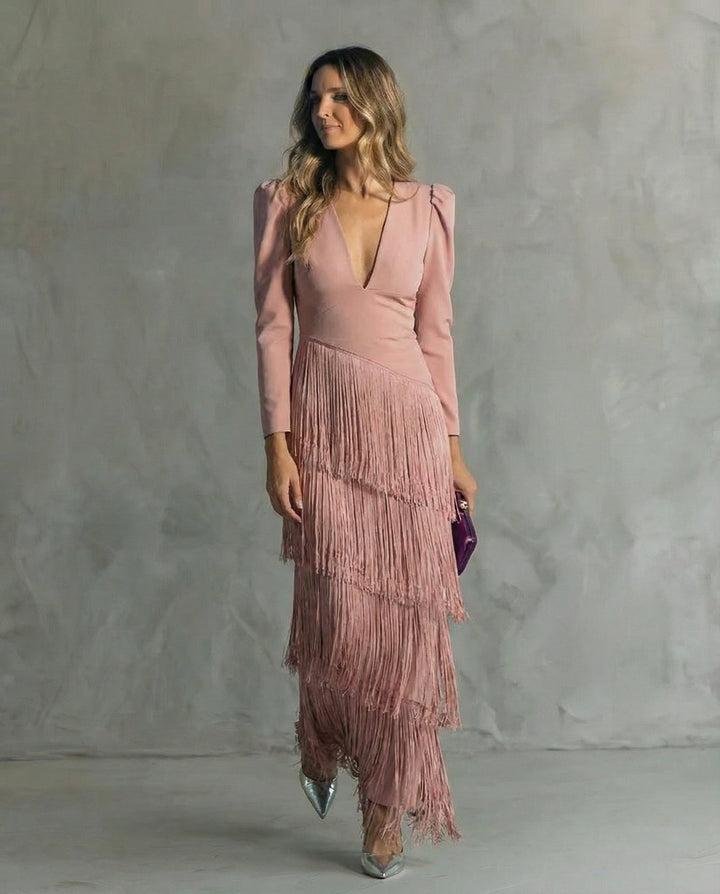 Clara™ | Elegante abito da invitata al matrimonio
