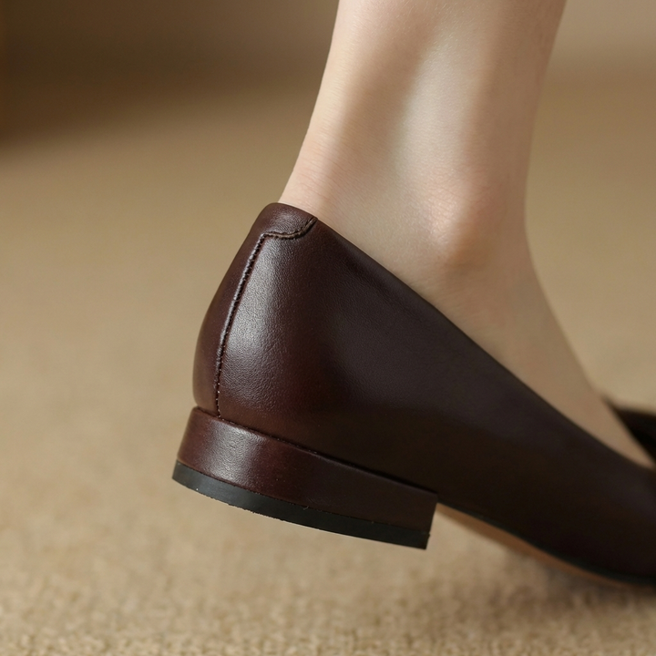 Ballerine in pelle Camille Bogen