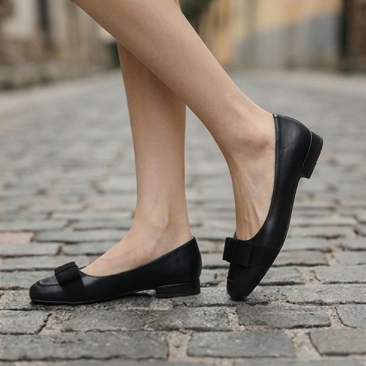 Ballerine in pelle Camille Bogen