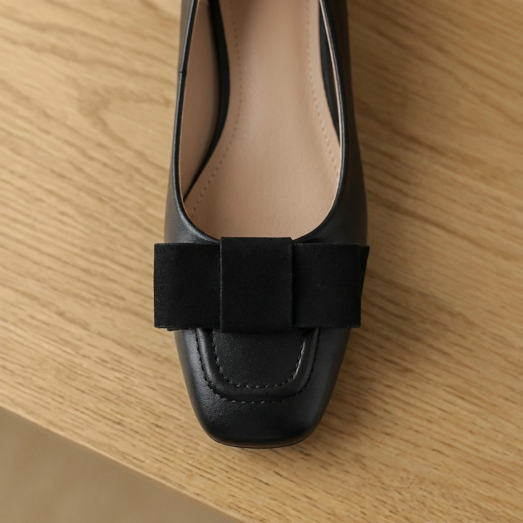 Ballerine in pelle Camille Bogen
