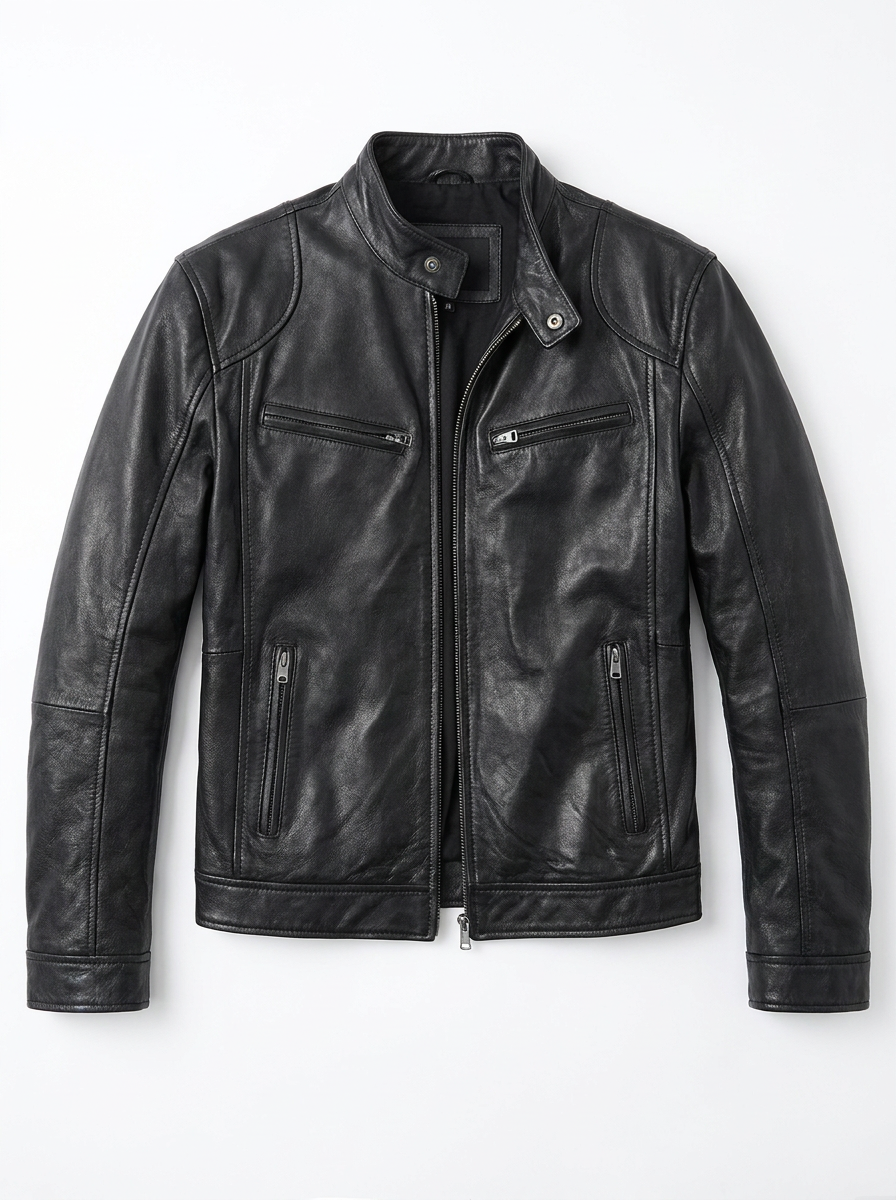 Harlan | Lässige Lederjacke