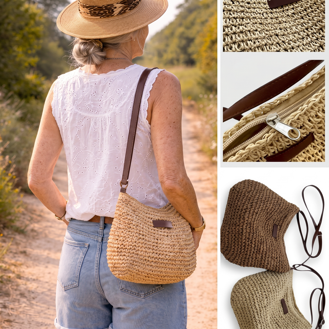 Simona | Elegante borsa intrecciata