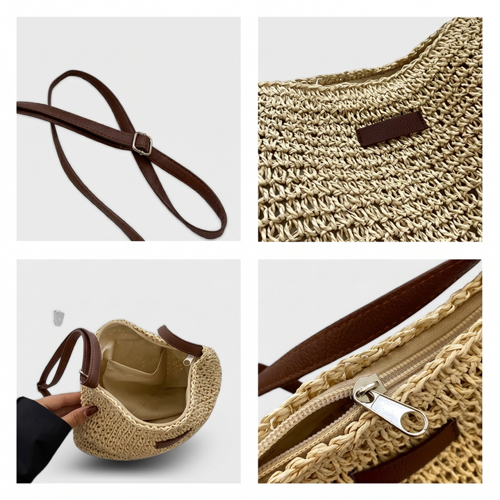 Simona | Elegante borsa intrecciata