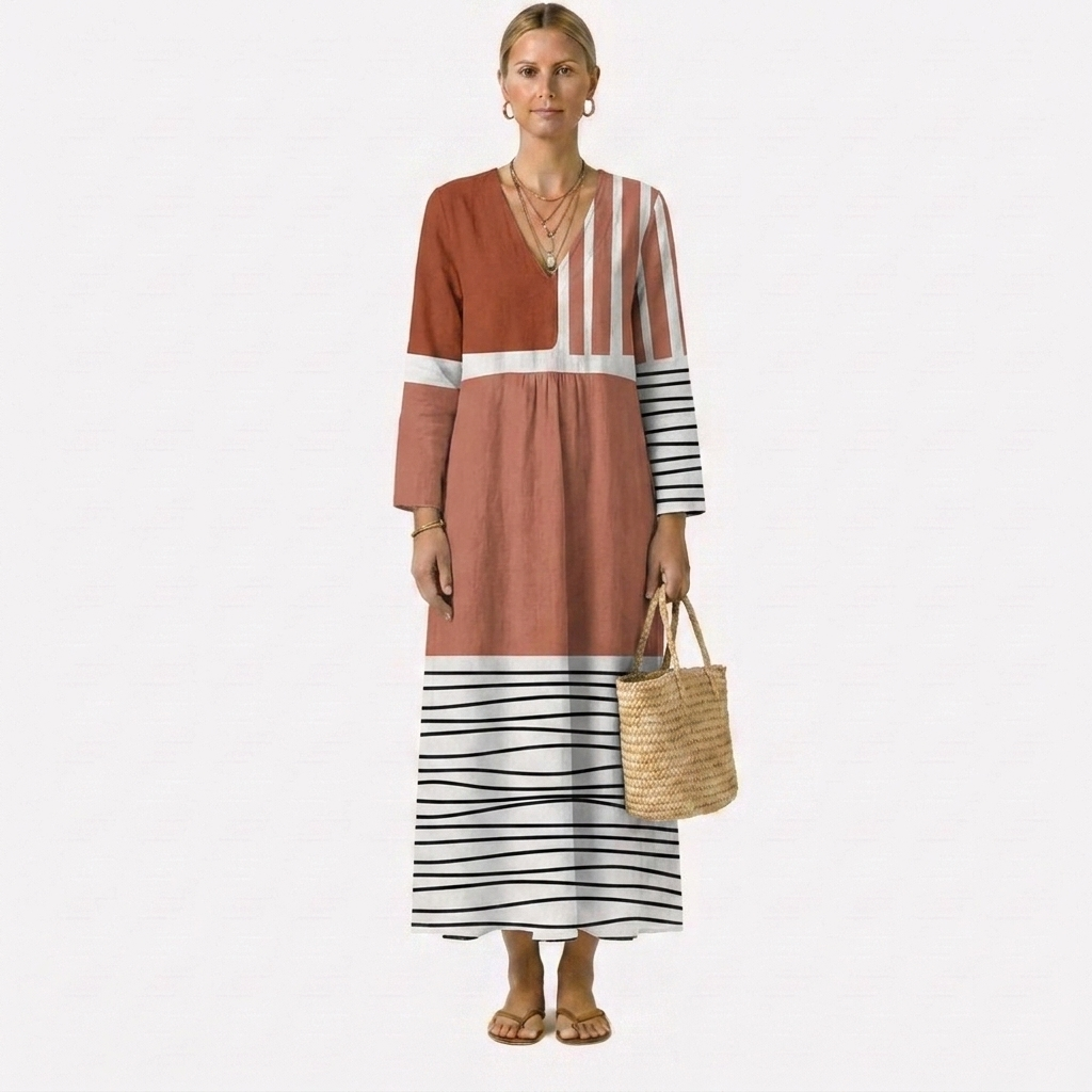 Zoe™ | Comodo vestito floreale