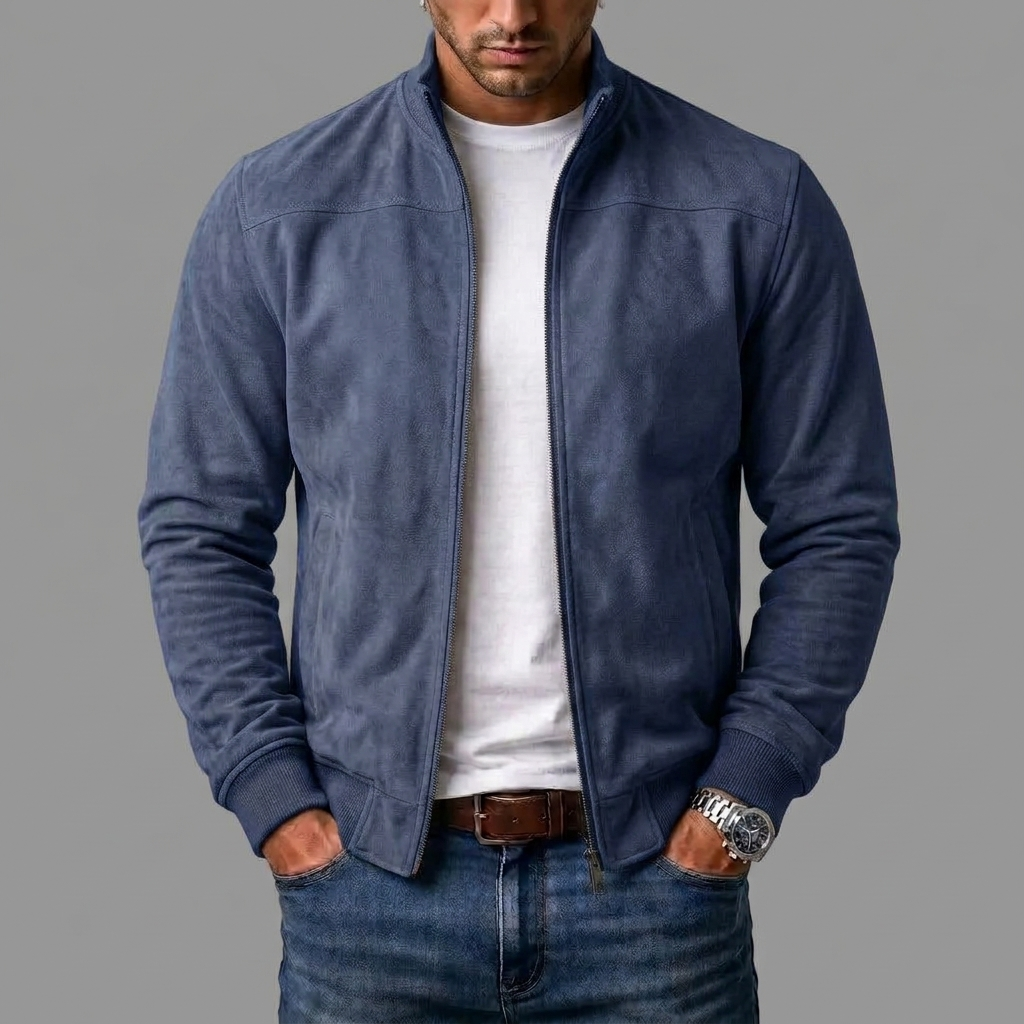 Dieter | Blouson en daim