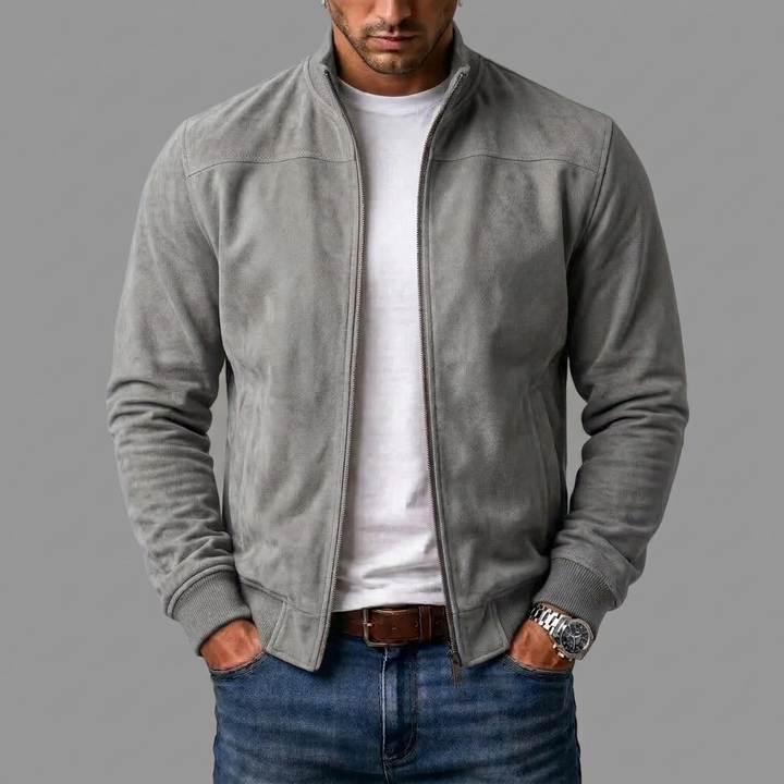 Dieter | Blouson en daim
