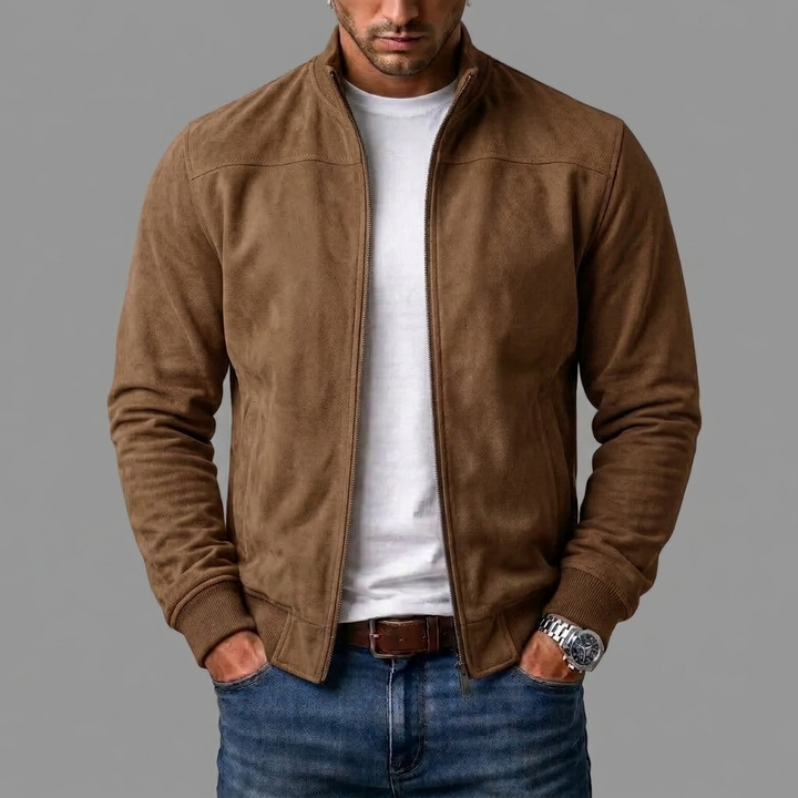Dieter | Blouson en daim