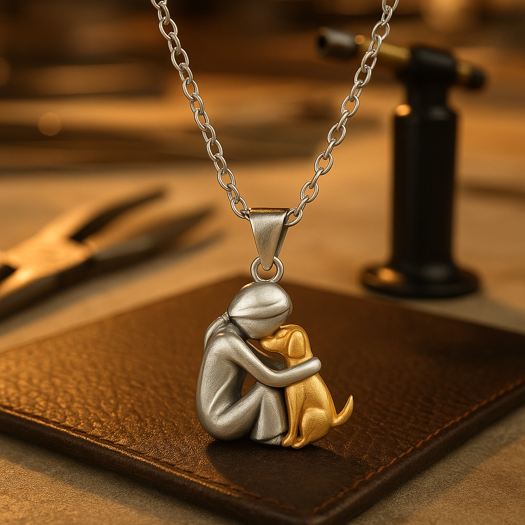 Collier avec chien – Un souvenir impérissable