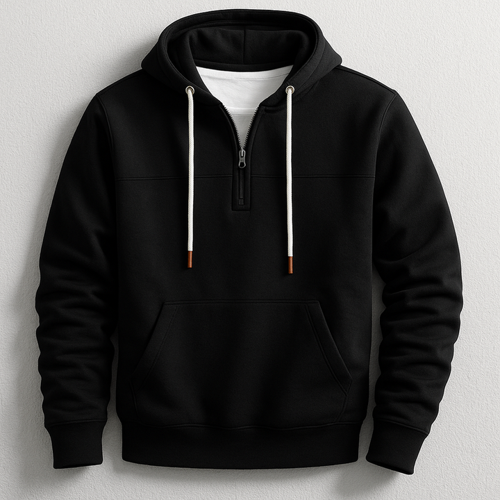 Eleganter Zip-Hoodie