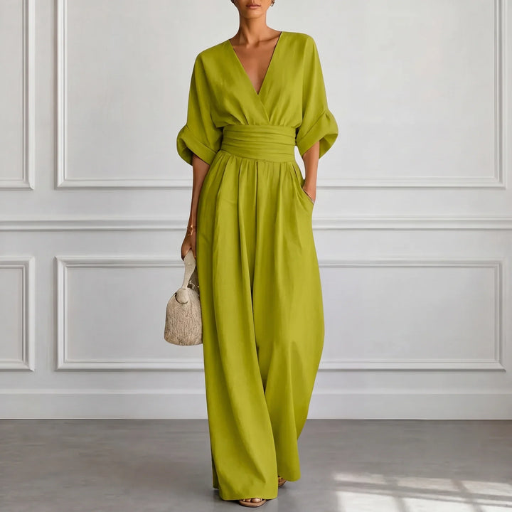 Clara | Combinaison ample à col en V