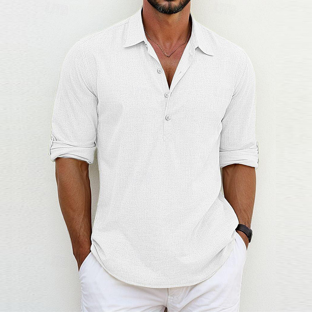 Chemise en lin premium