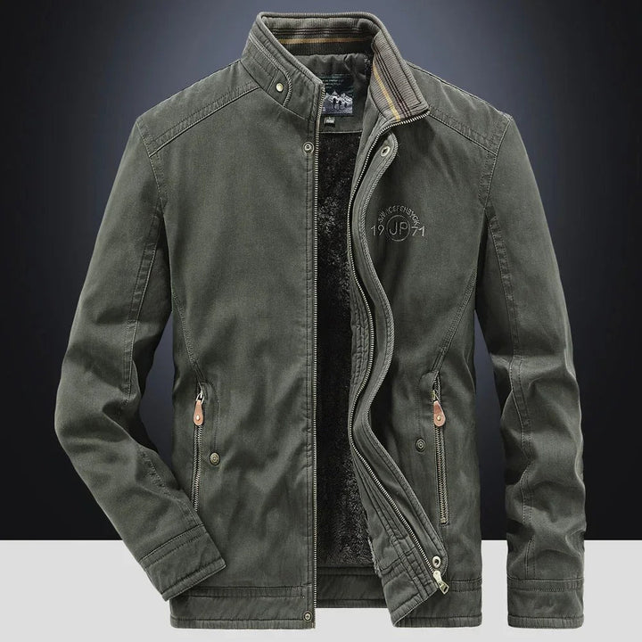 Elegante giacca bomber parka