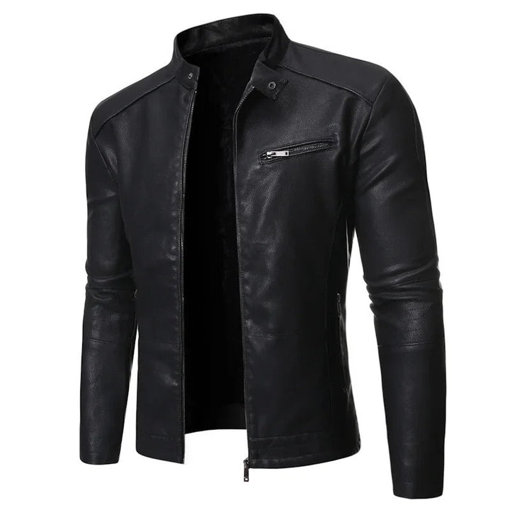Elegante Lederjacke